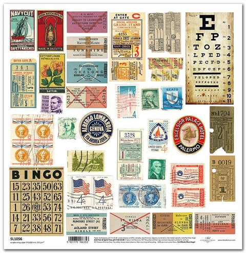 Briefmarken - Stamps // 1 Blatt // 30,5 cm x 30,5 cm