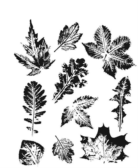 "Leaf Prints" // Tim Holtz // 24.1 x 17.8 x 0.7 cm // 10 Stück