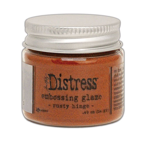 Ranger Distress Embossing Glaze "rusty hinge"