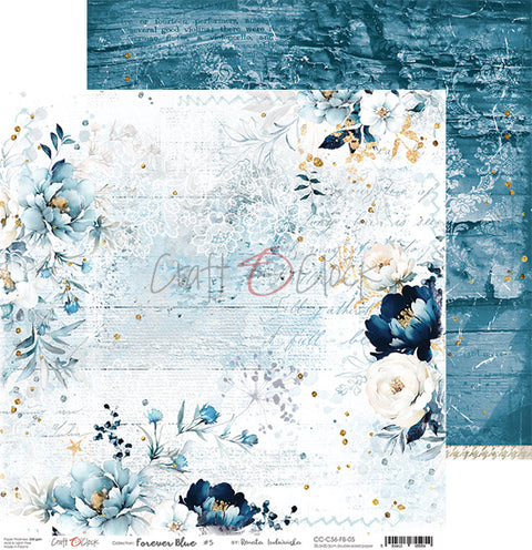 "Forever Blue" // Craft O'Clock // 30,5 x 30,5 cm