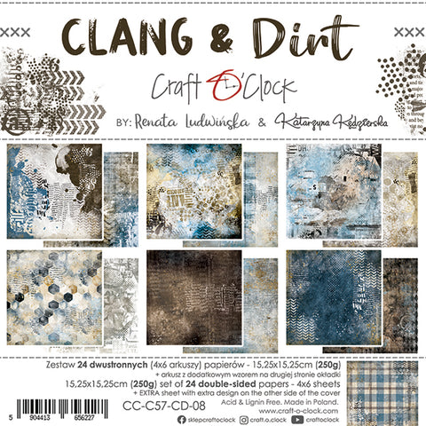 Clang & Dirt // Craft O'Clock // 15,25 cm x 15,25 cm
