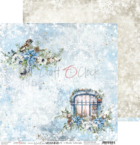 "Winter Morning" // Craft O'Clock // 30,5 x 30,5 cm