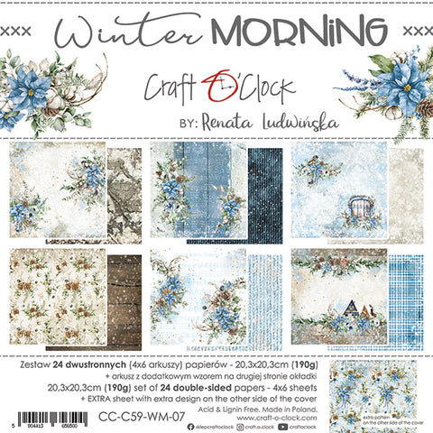 "Winter Morning" // Craft O'Clock // 20,3 cm x 20,3 cm