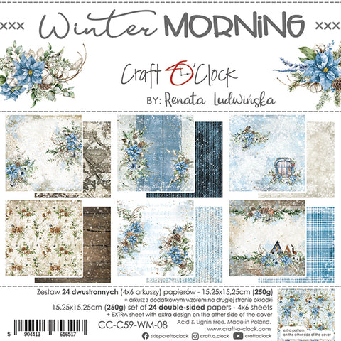 "Winter Morning" // Craft O'Clock // 15,25 cm x 15,25 cm