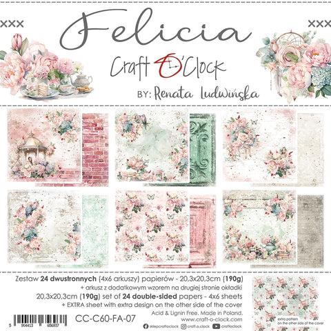 "Felicia" // Craft O'Clock // 20,3 cm x 20,3 cm