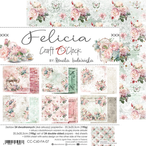 "Felicia" // Craft O'Clock // 20,3 cm x 20,3 cm