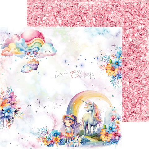 "Unicorn Sweet" // Craft O'Clock // 20,3 cm x 20,3 cm