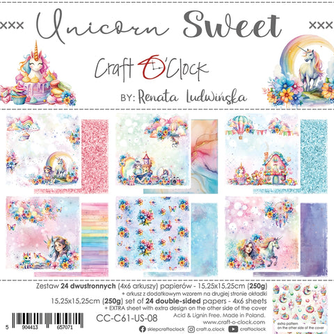 "Unicorn Sweet" // Craft O'Clock // 15,25 cm x 15,25 cm