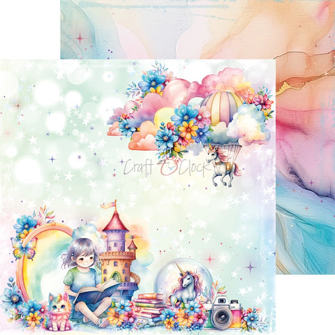 "Unicorn Sweet" // Craft O'Clock // 15,25 cm x 15,25 cm