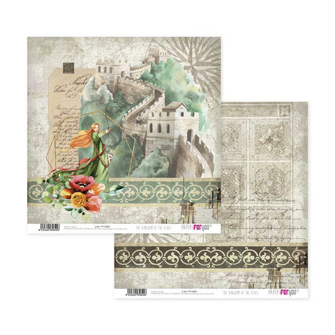 The Kingdom of the Elves Papierset // 30,5 cm x 32 cm // 12 Blatt // 180 g/m² // doppelseitig bedruckt