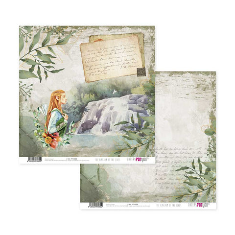 The Kingdom of the Elves Papierset // 30,5 cm x 32 cm // 12 Blatt // 180 g/m² // doppelseitig bedruckt