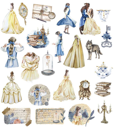Once upon a time // Die Cuts // 28 Stk. // 300 g/m²