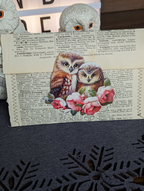Die Cuts "Cuddling Owls" // 27 Stück