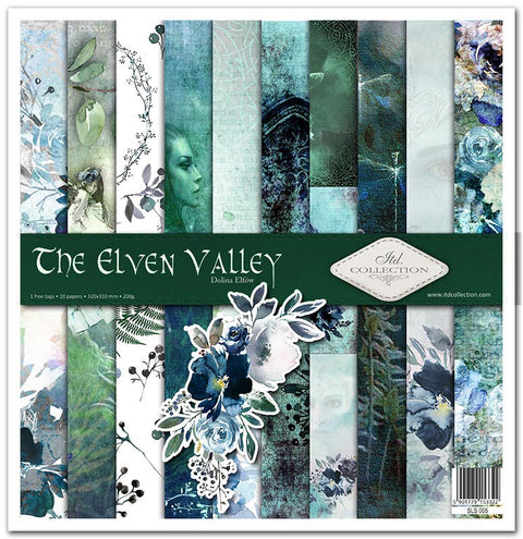 The Elven Valley // 30,5 cm x 30,5 cm Scrapbooking Papier - Set // ITD