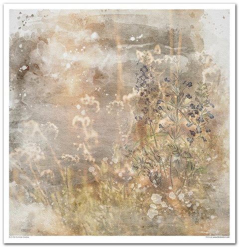 Summer Meadow // 30,5 cm x 30,5 cm Scrapbooking Papier - Set // ITD