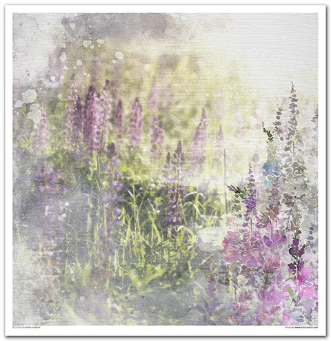 Summer Meadow // 30,5 cm x 30,5 cm Scrapbooking Papier - Set // ITD