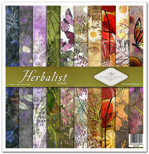 Herbalist // 30,5 cm x 30,5 cm Scrapbooking Papier - Set // ITD