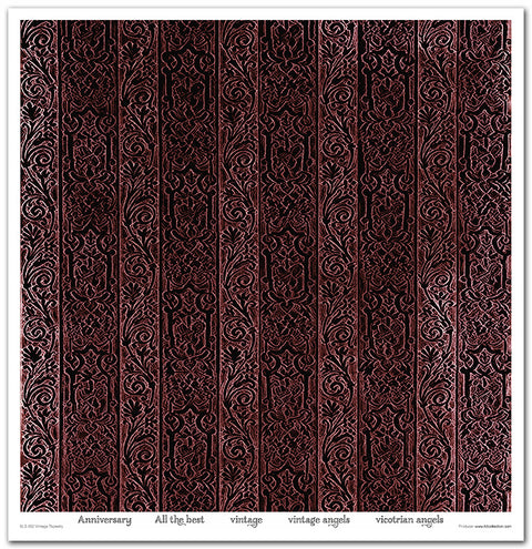 Vintage Tapestry // 30,5 cm x 30,5 cm Scrapbooking Papier - Set // ITD