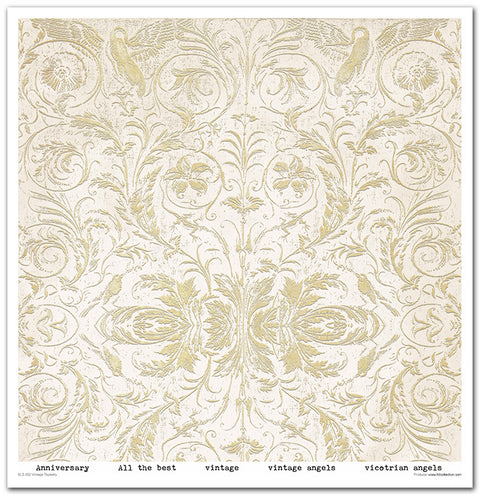 Vintage Tapestry // 30,5 cm x 30,5 cm Scrapbooking Papier - Set // ITD