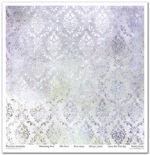 Spring Lovestory II // 30,5 cm x 30,5 cm Scrapbooking Papier - Set // ITD