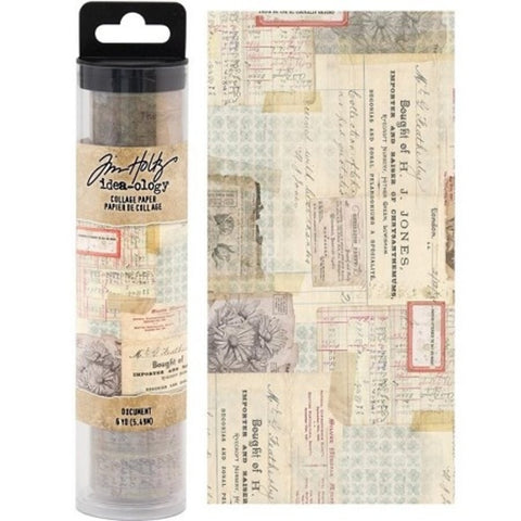 Tim Holtz - Idea-ology // Collage Paper // Document // 1 Rolle
