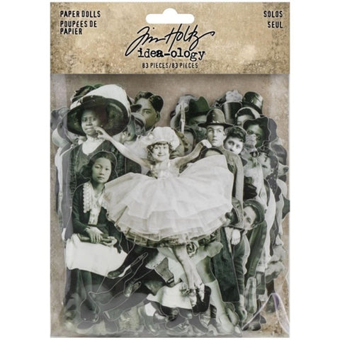 Tim Holtz - Idea-ology // Paper Dolls // 83 Stück