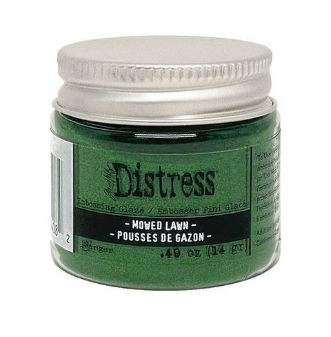 Ranger Distress Embossing Glaze "mowed lawn"