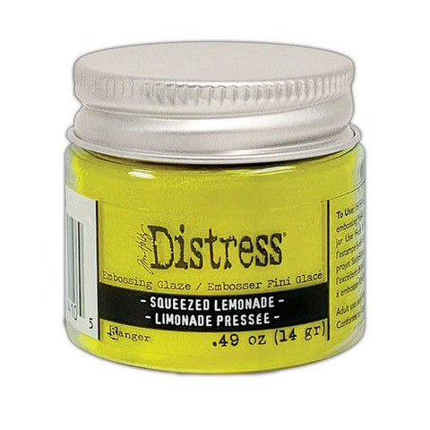 Ranger Distress Embossing Glaze "squeezed lemonade"