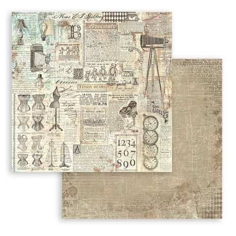 Background Selection - "Brocante Antiques" // Stamperia Papierset // 30,5 cm x 30,5 cm