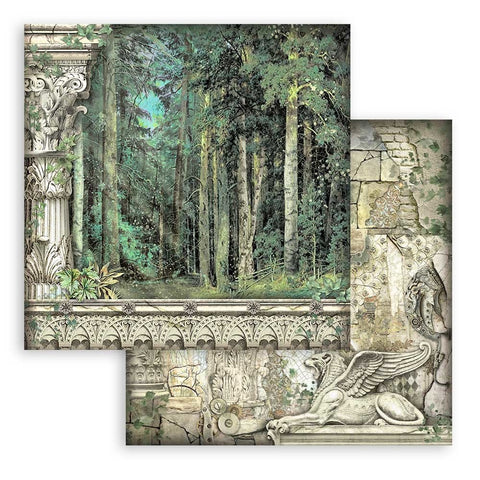 "Magic Forest" // Stamperia Papierset // 30,5 cm x 30,5 cm