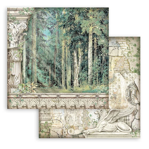 "Magic Forest" // Stamperia Papierset // 20 cm x 20 cm