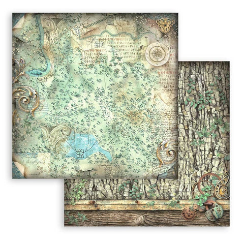 Background Selection - "Magic Forest" // Stamperia Papierset // 30,5 cm x 30,5 cm
