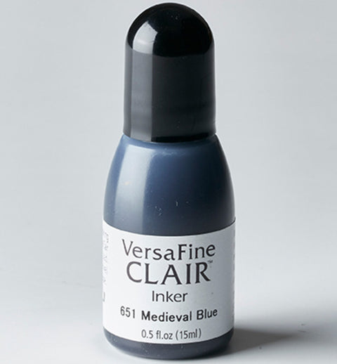 Versafine Clair Re-Inker (Nachfüller) // 15 ml // Medievil Blue