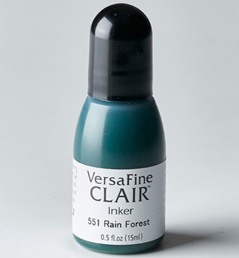 Versafine Clair Re-Inker (Nachfüller) // 15 ml // Rain Forest