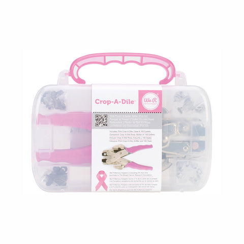 Crop-A-Dile // Hole Punch & Eyelet Setter (pink kit)