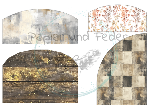Hyggetid "Herbst" // Extraset // Papier & Feder // 8 Seiten // einseitig bedruckt // 160 g/m²