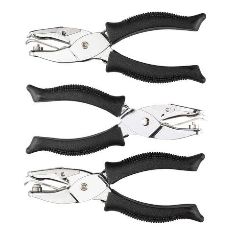 punch pliers set // 3 different hole sizes 