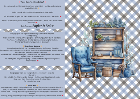 "Hello Autumn" // Ephemera &amp; Label Set // Paper &amp; Pen // 12 pages // printed on one side