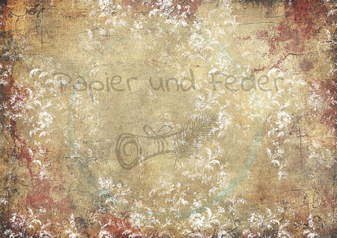 Designpapier "Dunkle Geheimnisse" // 8 Blatt // DIN A 4 // doppelseitig bedruckt // 110 g/m²