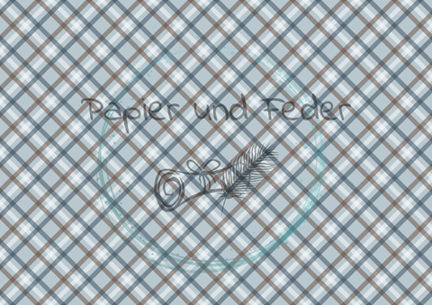 Design paper "Moin &amp; Ahoy" // 12 pages // DIN A 4 // printed on both sides