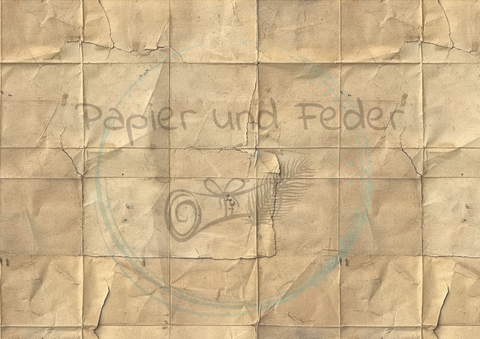 Designpapier "Den Tätern auf der Spur" // 8 Blatt // DIN A 4 // doppelseitig bedruckt // 110 g/m²