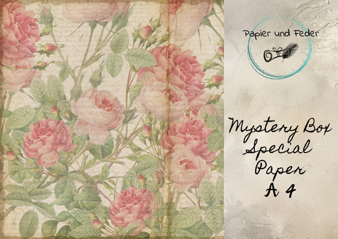 Papier & Feder "Mystery Box" - Papiersets Nrn. 1 - 5