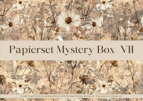 Papier & Feder "Mystery Box" - Papiersets Nrn. 6 - 10