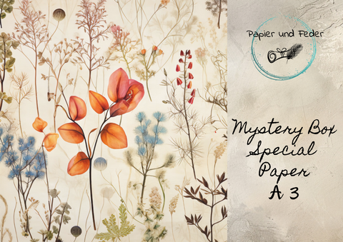 Papier & Feder "Mystery Box" - Papiersets Nrn. 1 - 5