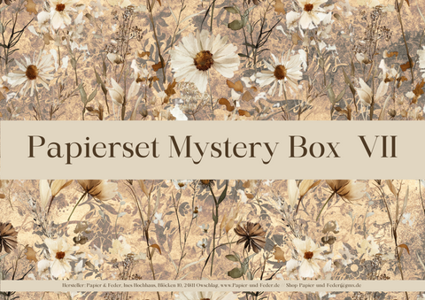 Paper &amp; Feather "Mystery Box" - ready packed WITH Journal