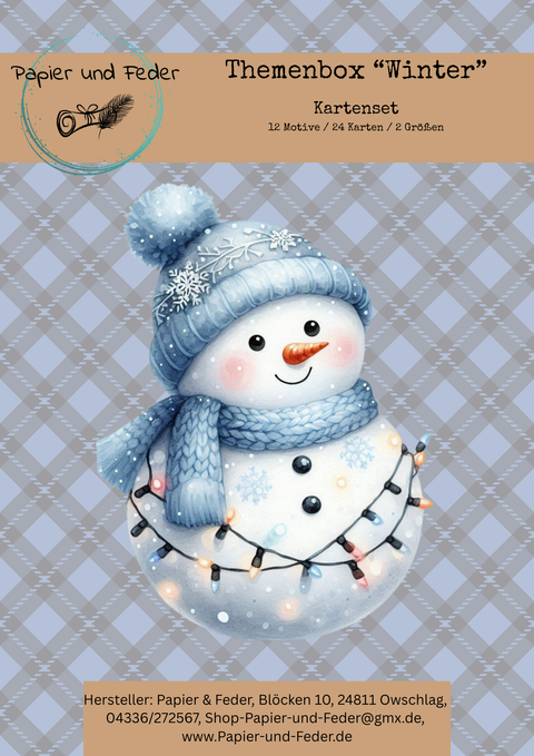 Themenbox "Winter" // Papier & Feder