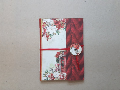 Notebook "Christmas Everywhere" // handmade by Melly 