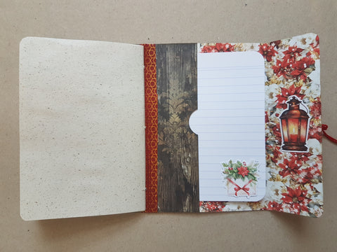 Notebook "Christmas Everywhere" // handmade by Melly 