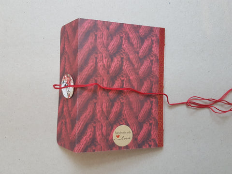 Notebook "Christmas Everywhere" // handmade by Melly 