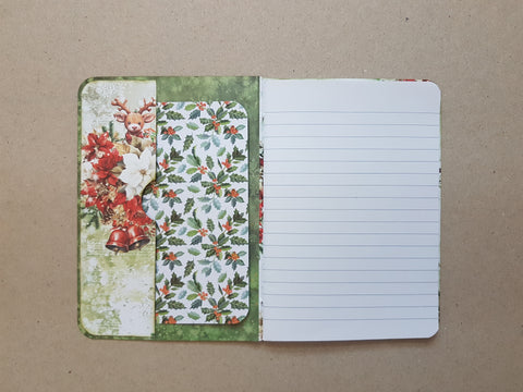 Notebook "Christmas Everywhere" // handmade by Melly 